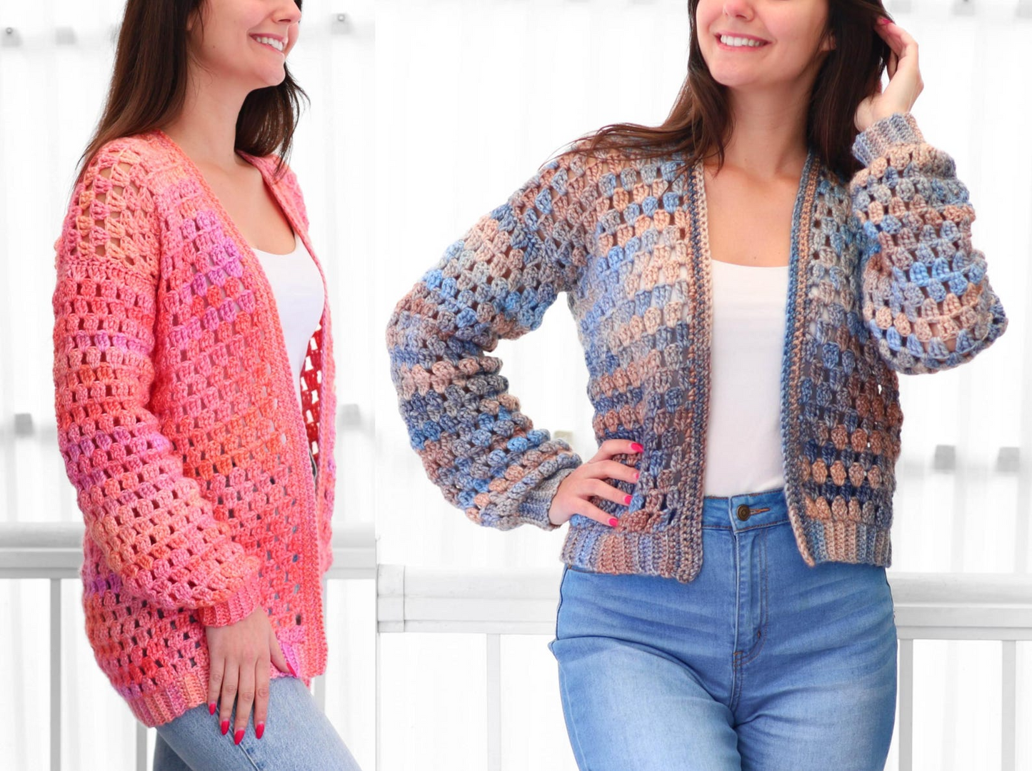 Eloise Crochet Cardigan Pattern - Effortless Style for Every Occasion