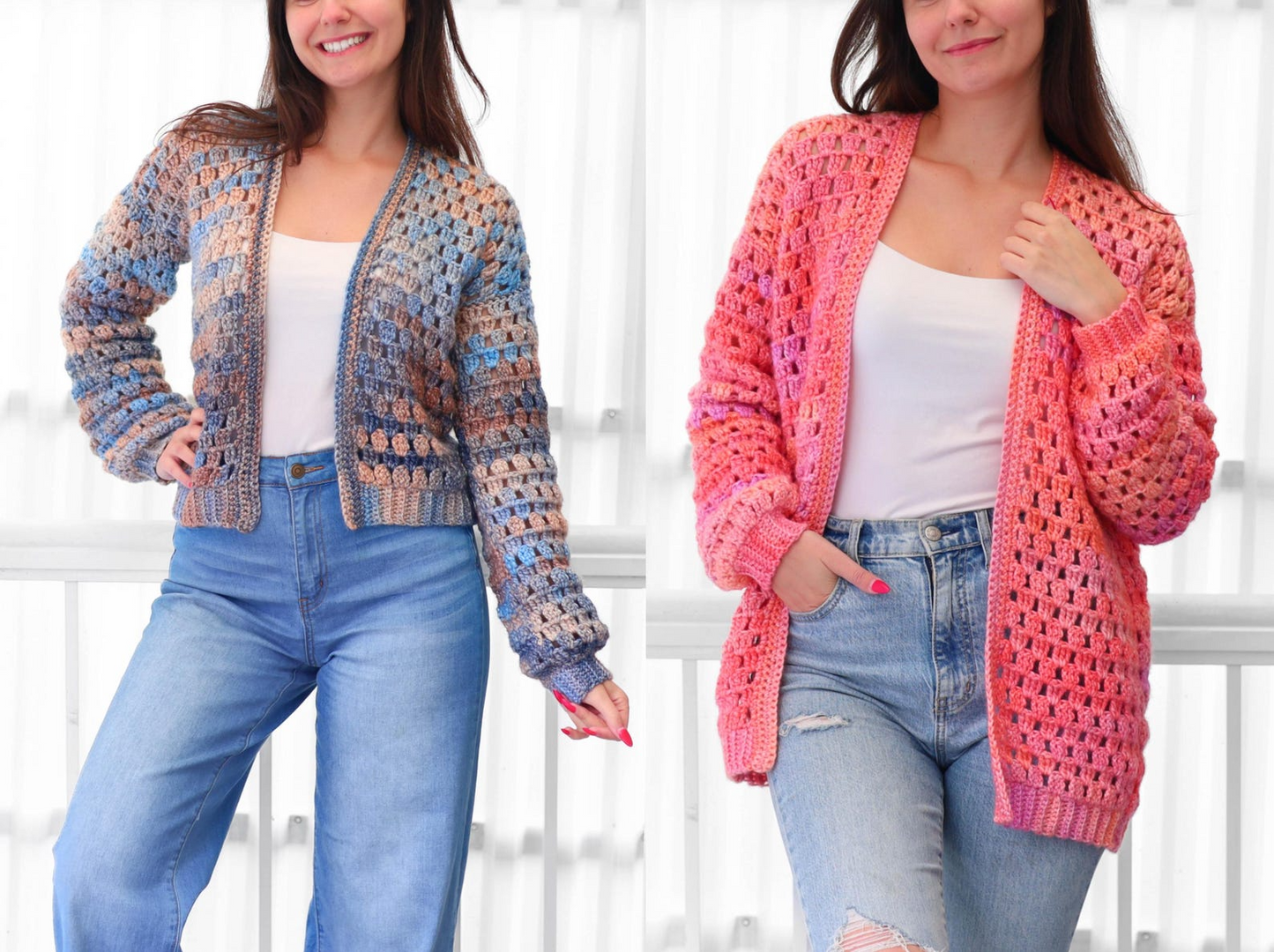 Eloise Crochet Cardigan Pattern - Effortless Style for Every Occasion
