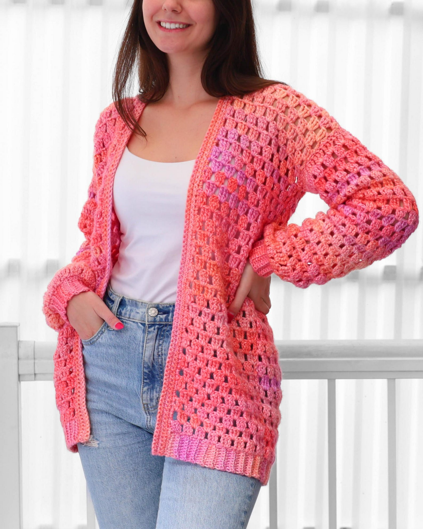 Eloise Crochet Cardigan Pattern - Effortless Style for Every Occasion